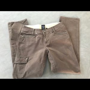 KUHL Cargo Pants Dark Brown 8 Regular Discontinued